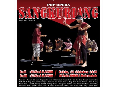 Pementasan Pop Opera Sangkuriang Oleh Teater Pringgawasi