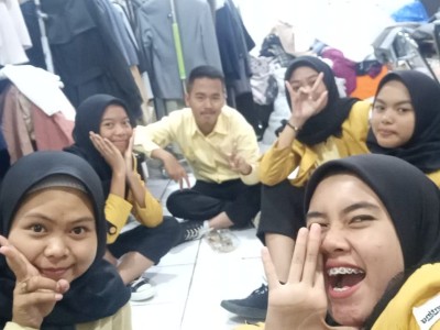 Kegiatan PKL AKL di Multy garment