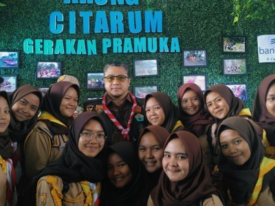 Kegiatan Pramuka Citarum Exspo