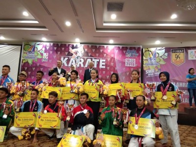 O2SN SMK Cabor Karate Tingkat Nasional 2018